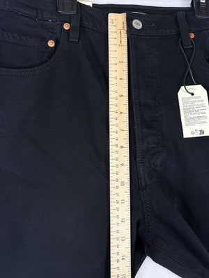 Levis Ribcage Straight Ankle Jeans 32 Womens 32x29 Black Levi’s New NWT