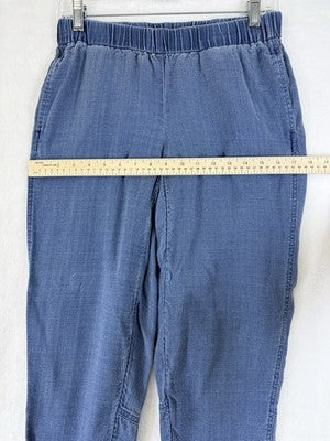 J Jill Indigo Pants XS Petite Tencel Pull On Blue Joggers