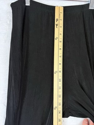 Citiknits Pants Medium Black Pull On Womens Straight Leg