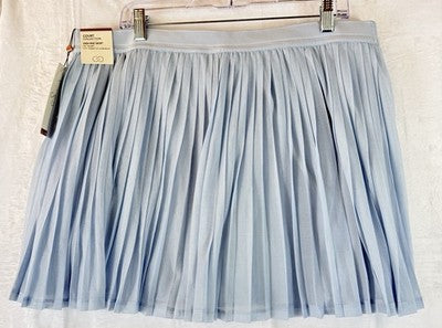Calia Pleated Tennis Skort XXL Blue Womens Skirt W/ Shorts New NWT