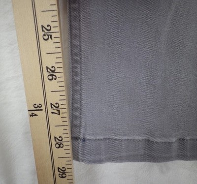 Mugsy Johnnys Jeans 28x30 Mens Gray Classic Straight Leg Stretch Denim New NWT