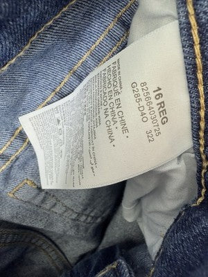 Levis Jeans Girls 16 Mini Mom Silvertab High Waist Blue Denim Levi’s NWT