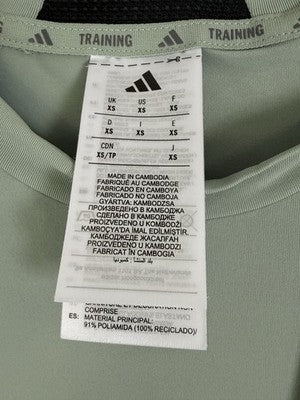 Adidas Men Training Intensity Tank Top XS Green Climacool Workout Shirt NEW