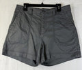 Old Navy OG Chino Shorts Large Womens Gray High Rise 4.5”