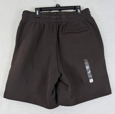 Under Armour Unstoppable Fleece Shorts Medium Mens 7” Brown Sweat New NWT