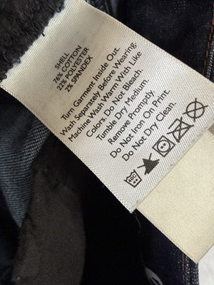 Eddie Bauer Jeans Women 6 Petite Curvy Flare Dark Blue 6P P6 Denim
