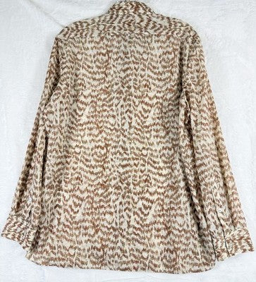 Theory Tops Women Small Button Up Shirt Long Sleeve