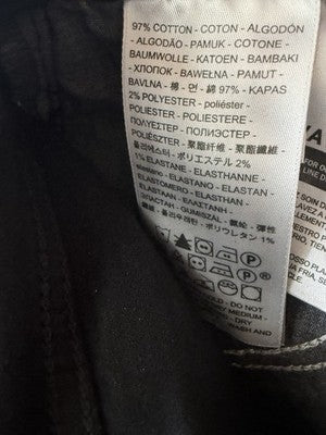 Levis Wedgie Straight 23 Jeans Womens Black 23x28 Button Fly Levi’s