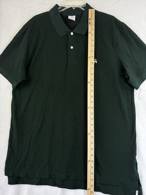 Brooks Brothers Performance Polo Short XL Green Short Sleeve Mens