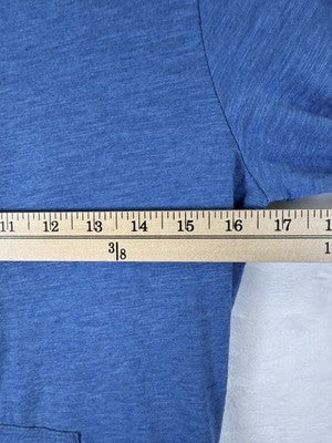 Womens XS Top Knit Hoodie Hooded Tee Long Sleeve Thumbholes Blue New NWT