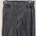 Gap Velvet Pants 30 True Skinny Gray Velveteen Denim Womens