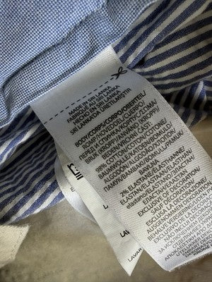 Polo Ralph Lauren Seersuckers Shorts 38 Blue Mens 9” Classic Fit