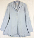Marla Wynne Tops Medium Long Sleeve Knit Light Blue Layers Lagenlook Womens New