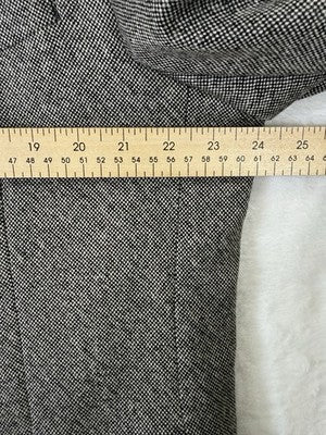 Stafford Merino Wool Sport Coat 48r Gray Jacket Mens Classic Fit Blazer