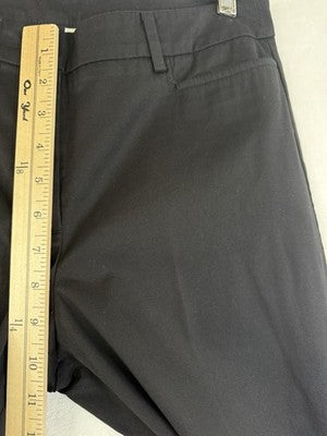 Talbots Perfect Skimmer Pants 6 Black Capri Womens