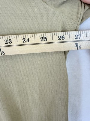 Nike Mens XXL Miler Shirt Beige Dri Fit New NWT *FlawRead