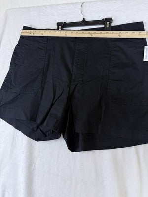 Old Navy OG Chino Shorts XXL Black High Rise Womens 5” New NWT