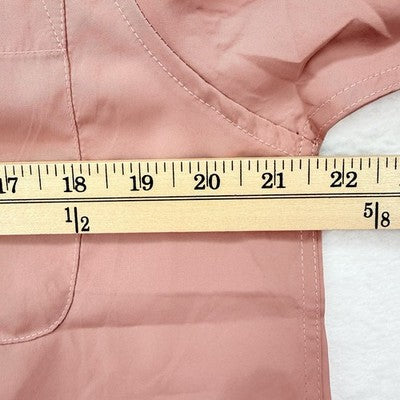 X Caster Shirt Small Salmon Pink Short Sleeve Button Up Mens XCaster Fishing UPF