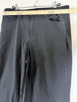 Chicos Jeans Size 3 Tall High Rise Straight Leg Womens Size 16 Black Denim