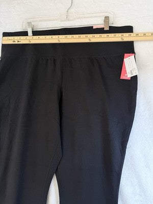 Livi Active Leggings 22/24 Lane Bryant Black Signature Plus Size Women New