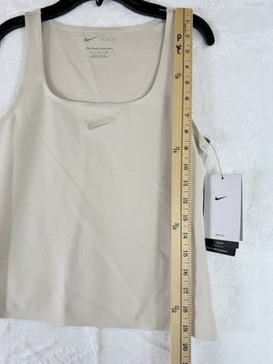 Nike Form Tank Top Womens Small Beige New NWT
