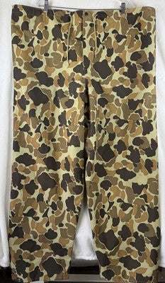 LL Bean XL Duck Hunting Pants Waterproof Camo Mens