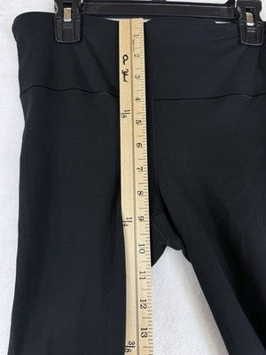 Gap Fit Small Petite Smooth High Rise Crop Flare Leggings Black Women New NWT