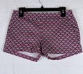 Express Shorts 0 Womens Pink Side Zip Cotton Stretch