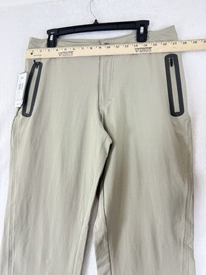 Cabelas Pants Womens 10 Triune Hiking Beige Tan Nylon Quick Dry New NWT