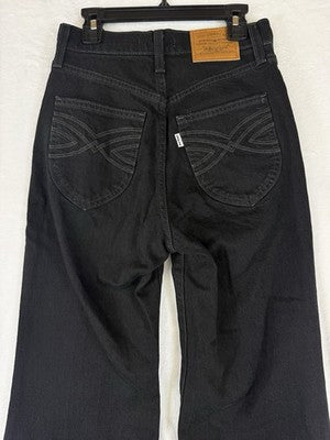 Levis Ribcage Bell Jeans 24 Womens 24x32 Black Levi’s Bell Bottoms