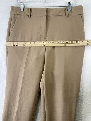Talbots Hampshire Ankle Pants 6 Petite Rattan Beige Womens 6P
