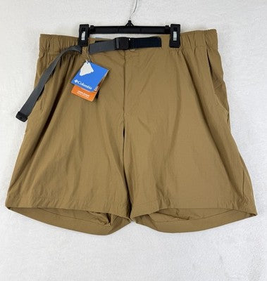 Columbia Shorts Mens 36 Tan Beige Landroamer Ripstop 7” Inseam NWT New