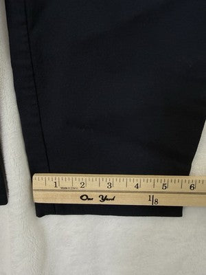 Christopher And Banks Signature Slimming Pants 4 Navy Blue Pull On Womens
