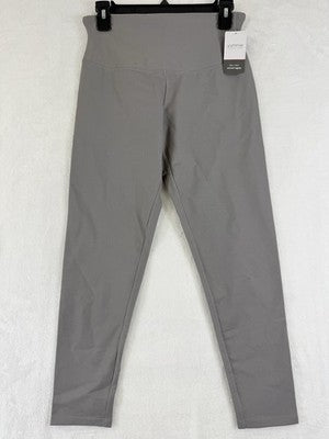 Yummie By Heather Thomson Skimmer Legging Medium Twill Knit Gray Women New *Flaw