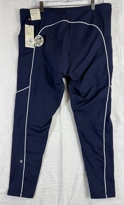 Calia Leggings XXL Dash Cold Weather Insulated Navy Blue Cold Weather New NWT