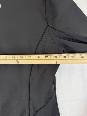 Calia 1/4 Zip Pullover Large Black Cold Weather Dash Womens New NWT