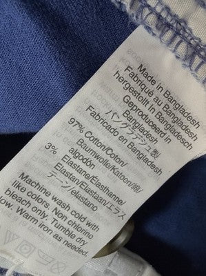 J Crew Chino Pants Womens 14 Blue Cotton