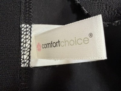 Comfort Choice Longline Bra 48B Black Posture Wireless Front Closure Lot 3 Lace