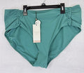 Calia Swimwear XXL Bottoms Green Mid Rise Swimsuit Tankini Bikini Women NEW