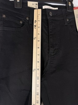 Levis 725 High Rise Bootcut 29 Jeans Womens Black 29x32 Levi’s New NWT