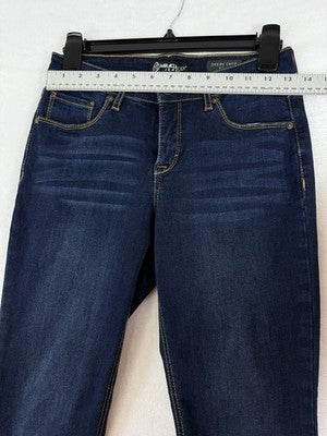 Miraclebody Jeans 4 Miraclesuit Desire Crop Boot Dark Blue Bootcut Denim Womens