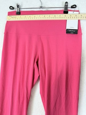 Nike Zenvy Leggings Large Womens Pink High Waisted 7/8 Workout Gym New NWT $100