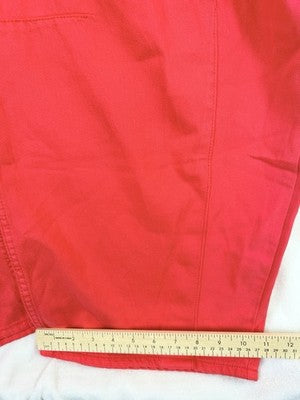 Gap High Rise UltraSoft Horseshoe Jeans 31 12 Tall Womens Denim Red New NWT