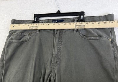 Gap Slim Expedition Pants 38x32 Denim 5 Pocket Mens
