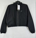Nike Sportswear Jacket Small Womens Everything Wovens Black Full Zip Cropped NWT