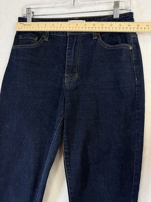 Harper Jeans 28 High Rise Skinny Dark Blue Womens Denim