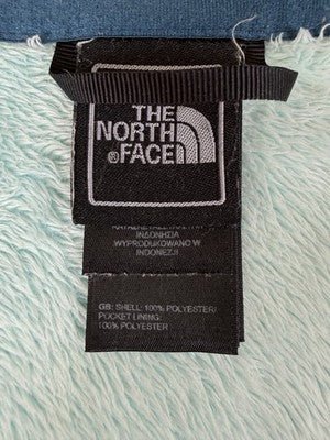 The North Face Osito Fleece Jacket Medium Seafoam Green Plush Full Zip Womens
