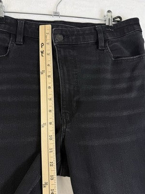 American Eagle Super High Rise Jegging Crossover Jeans 14 Womens Denim
