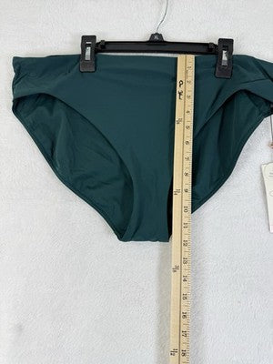 Calia Swim Bottom XL Womens Sea Green Core Mid Rise Bikini Swimwear New NWT