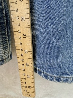 Carhartt Jeans 44x34 Mens B17 DST Relaxed Fit Tapered Leg Blue *FlawRead